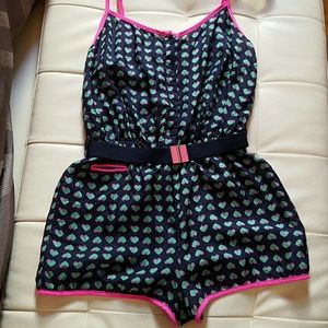 Marc by Marc Jacobs heart print romper playsuit